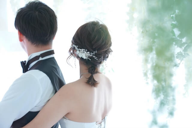 前撮りの日に雨が降るケースも